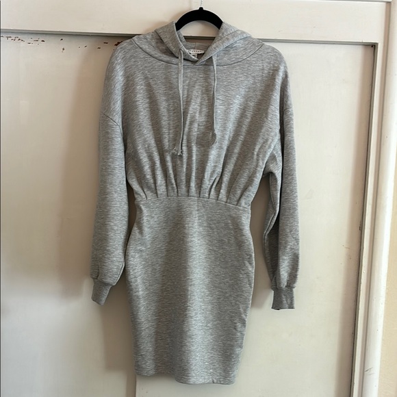 Topshop Dresses & Skirts - Gray Hoodie Dress